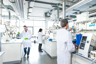 Lab at the Leibniz-LSB@TUM/Photo: C. Schranner/Leibniz-LSB@TUM